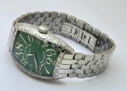 Franck Muller Crazy Hours Croco Green Steel Swiss Automatic Watch - Image 6