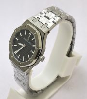 Audemars Piguet Royal Oak Black Steel Ladies Watch - Image 4