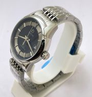 Omega De-Ville Black Steel Bracelet Swiss Automatic Watch - Image 4