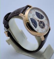 I W C Schaffhausen Portofino DAY-DATE Tourbillon 2 Rose Gold Leather Strap Swiss Automatic Watch - Image 5