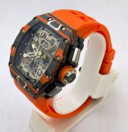Richard Mille Mclaren RM 11-03 Orange Strap Swiss Automatic Watch - Image 3
