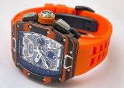 Richard Mille Mclaren RM 11-03 Orange Strap Swiss Automatic Watch - Image 5