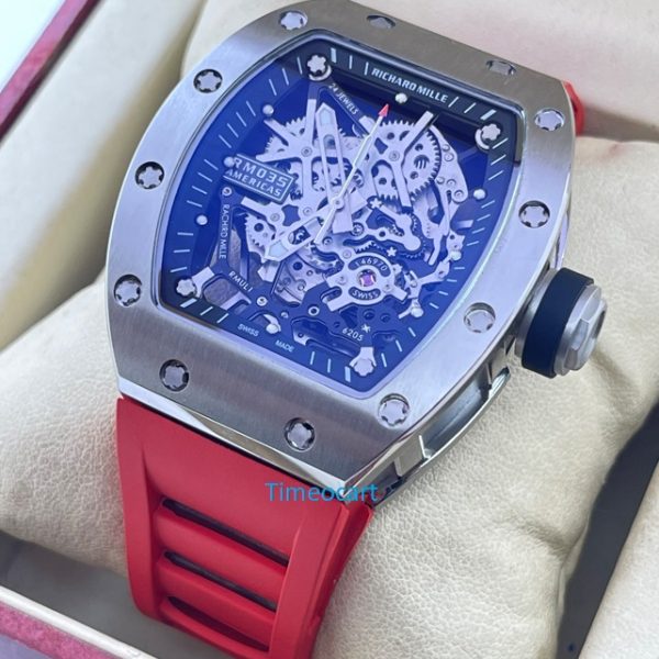 Richard Mille RM 035 Americas Edition Red Strap