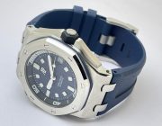 Audemars Piguet Diver Blue Rubber Strap Swiss ETA Valjoux 7750 Automatic Watch - Image 6