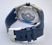 Audemars Piguet Diver Blue Rubber Strap Swiss ETA Valjoux 7750 Automatic Watch - Image 8
