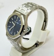 Audemars Piguet Royal Oak Steel Blue Swiss ETA Valjoux 7750 Automatic Watch - Image 4