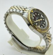 Rolex GMT Master II Dual Tone Jubilee Bracelet Swiss ETA 3285 Valjoux Movement Watch - Image 5