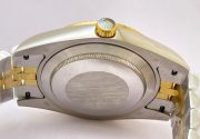 Rolex Date-Just Roman Mark Grey Dual Tone Swiss ETA Automatic 2836 Valjoux Movement Watch - Image 9