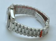 Rolex Day-Date Blue Steel Diamond Bezel 36MM Swiss ETA Automatic 2836 Valjoux Movement Watch - Image 7