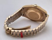 Rolex Day-Date Black Rose Gold Swiss ETA Automatic 2836 Valjoux Movement Watch - Image 8