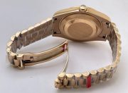 Rolex Day-Date Black Rose Gold Swiss ETA Automatic 2836 Valjoux Movement Watch - Image 10