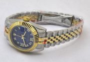 Rolex Datejust Roman Marker Blue Dual Tone Swiss Automatic Ladies Watch - Image 6