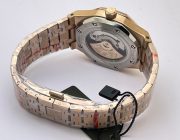 Audemars Piguet Royal Oak Rose Gold Grey Swiss Automatic Watch - Image 7