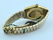 Rolex Day-Date II Wave Dial Green Swiss Automatic Watch - Image 7