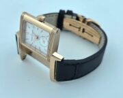 Jaeger Le Coultre Grande Reverso London Flagship Gold White Watch - Image 6