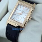 Jaeger Le Coultre Grande Reverso London Flagship Gold White Watch