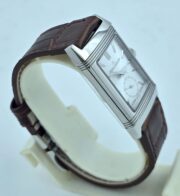 Jaeger Le Coultre Grande Reverso London Flagship Steel White Watch - Image 5