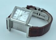 Jaeger Le Coultre Grande Reverso London Flagship Steel White Watch - Image 7