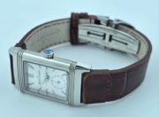 Jaeger Le Coultre Grande Reverso London Flagship Steel White Watch - Image 6