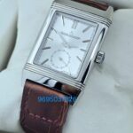 Jaeger Le Coultre Grande Reverso London Flagship Steel White Watch