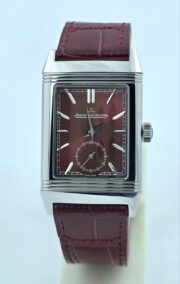 Jaeger Le Coultre Grande Reverso London Flagship Steel Brown Watch - Image 3