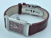 Jaeger Le Coultre Grande Reverso London Flagship Steel Brown Watch - Image 6