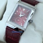 Jaeger Le Coultre Grande Reverso London Flagship Steel Brown Watch