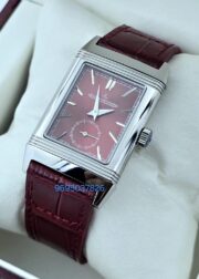 Jaeger Le Coultre Grande Reverso London Flagship Steel Brown Watch