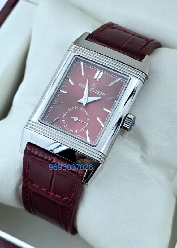 Jaeger Le Coultre Grande Reverso London Flagship Steel Brown Watch