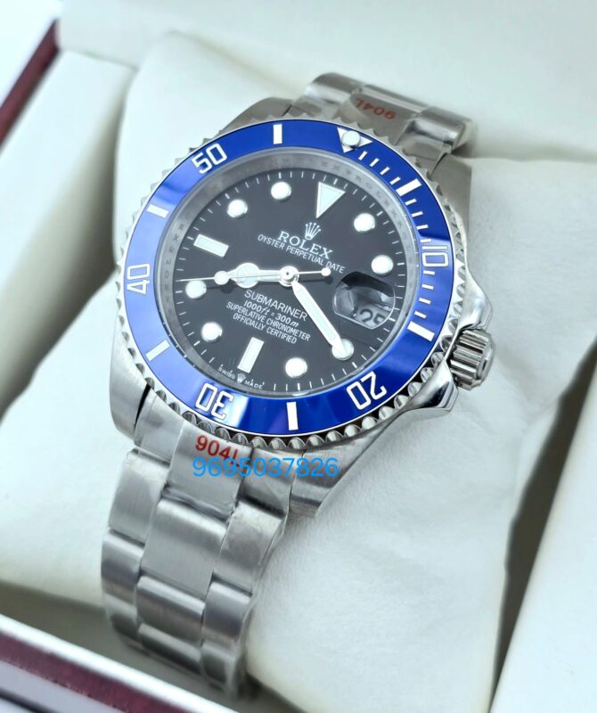 Rolex Submariner Blue Ceramic Bezel First Copy Watch