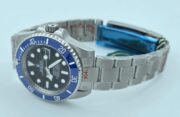 Rolex Submariner Black Dial Blue Ceramic Bezel Swiss Automatic Watch - Image 6