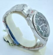 Rolex Submariner Black Dial Green Ceramic Bezel Swiss Automatic Watch - Image 5