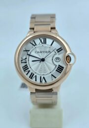 Cartier Ballon Bleu De Mens Rose Gold Watch - Image 3