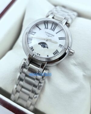 Longines Prima Luna Moonphase Ladies First Copy Watch