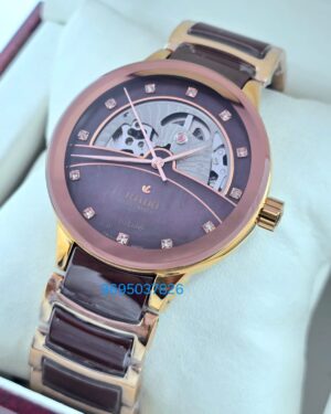Rado Centrix Open Heart Rose Gold First Copy Watches