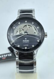 Rado Centrix Diamonds Open Heart Steel Swiss Automatic Watch - Image 3