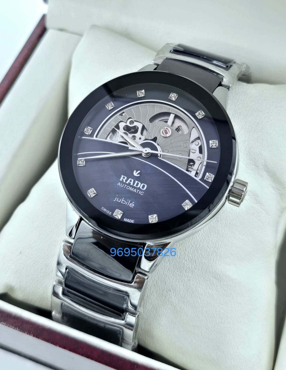 rado-centrix-open-heart-steel-first-copy-watches2 Rado Centrix Open Heart Steel First Copy Watches