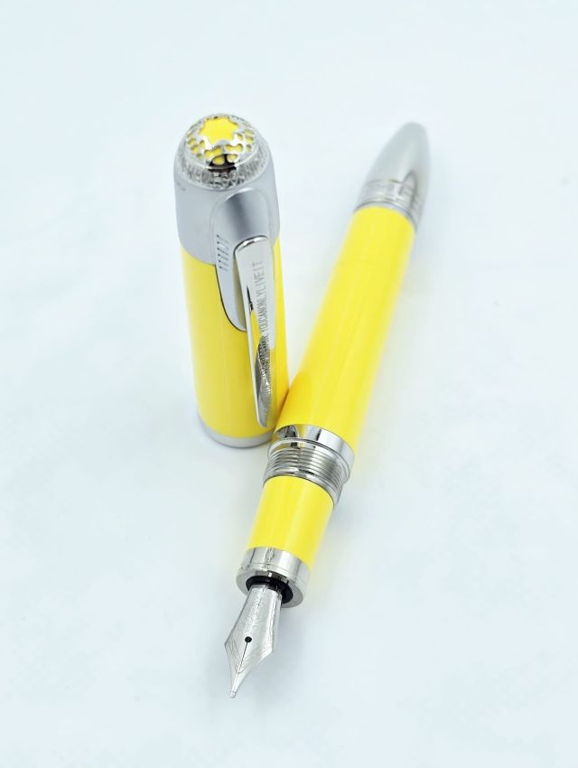 mont-blanc-ferrari-pen (1) Mont Blanc Great Characters Enzo Ferrari Yellow