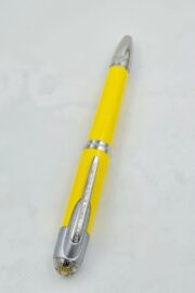 Mont Blanc Great Characters Enzo Ferrari Yellow Special Edition Fountain Pen - Image 4