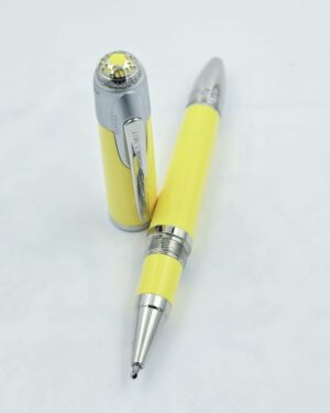 Mont Blanc Great Characters Enzo Ferrari Yellow Special Edition Rollerball Pen