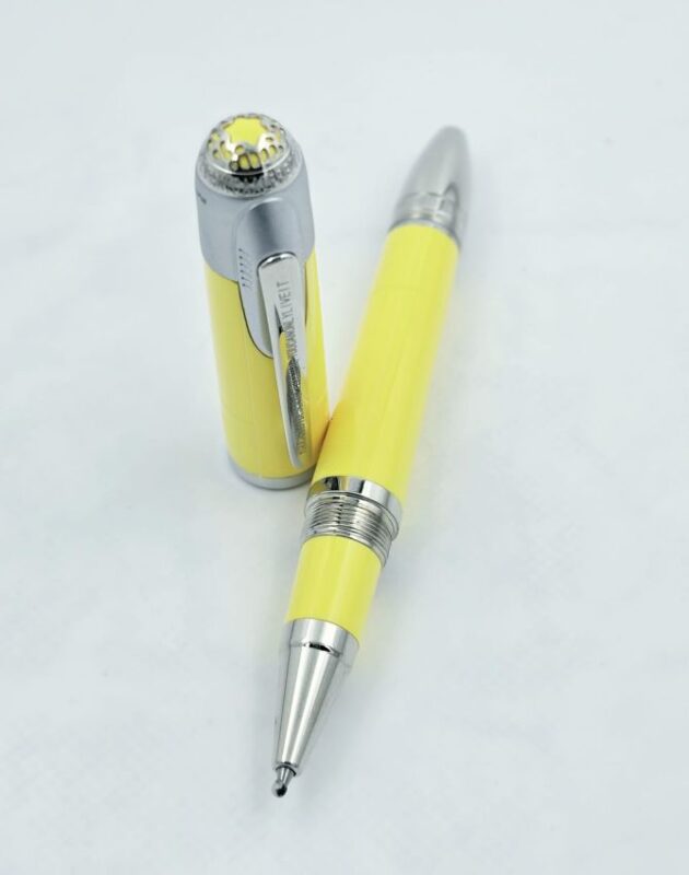 Mont Blanc Great Characters Enzo Ferrari Yellow Special Edition Rollerball Pen