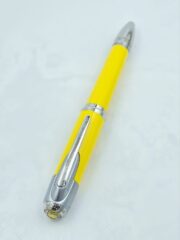Mont Blanc Great Characters Enzo Ferrari Yellow Special Edition Rollerball Pen - Image 4