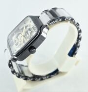 Rado True Square Open Heart Black & White Ceramic Swiss Automatic Watch - Image 4