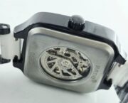 Rado True Square Open Heart Black & White Ceramic Swiss Automatic Watch - Image 8