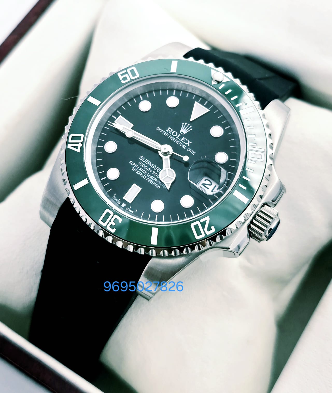 rolex-submariner-rubber-strap-first-copy-watch (1) Rolex Submariner Rubber Strap First Copy Watch