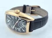 Franck Muller Crazy Hours Black Leather Strap Swiss Automatic Watch - Image 6