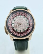 Jacob & Co. Casino Roulette Rose Gold Green Watch - Image 3