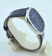 Patek Philippe Ellipse Blue Leather Strap Watch - Image 5
