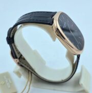 Patek Philippe Ellipse Black Leather Strap Watch - Image 5