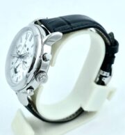 Patek Philippe Grand Complications Perpetual Calendar White Black Leather Strap Swiss Automatic Watch - Image 4
